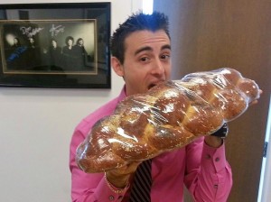 Thanks to Ben Sturner of Leverage Agency for this kick ass Challahgram.