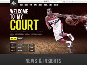 Los Angeles-based NCLUSIVE, inc. has launched Washington Wizards' point guard John Wall's brand new website.