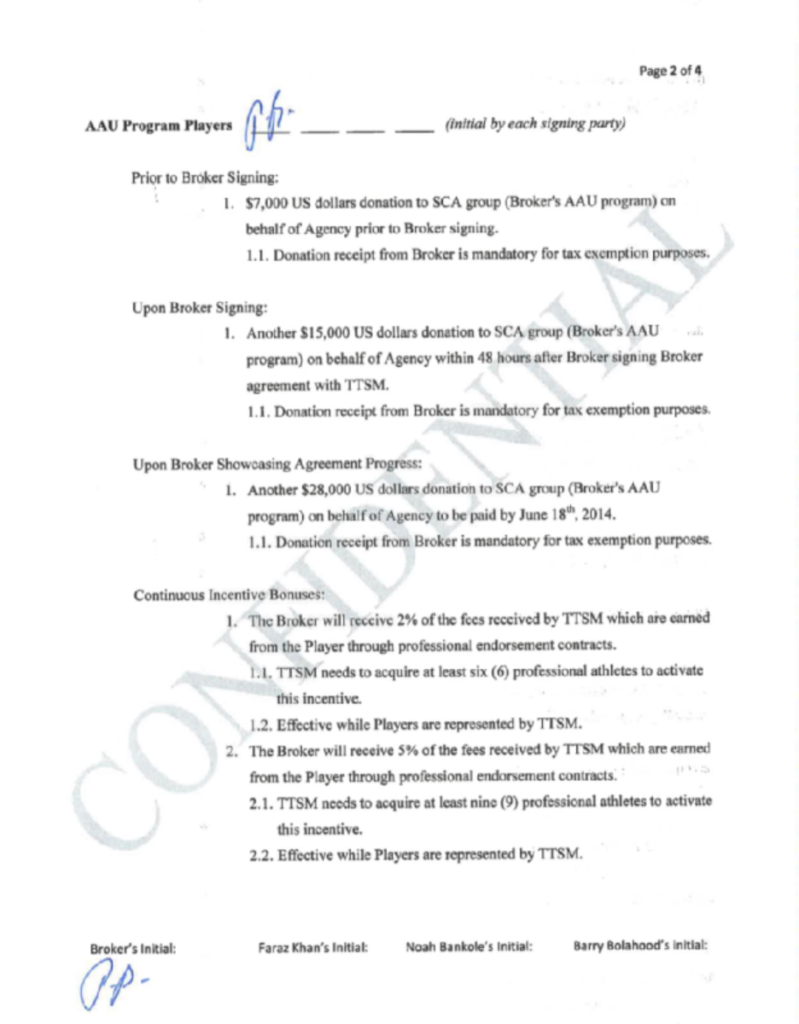 Pat Barrett Broker Agreement - Page 2