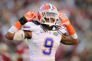 Florida Gators safety Josh Evans would love to hear his name called early in the 2013 NFL Draft.