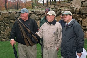 (Left to Right): Perry Dye, Pete Dye, Ken Wang