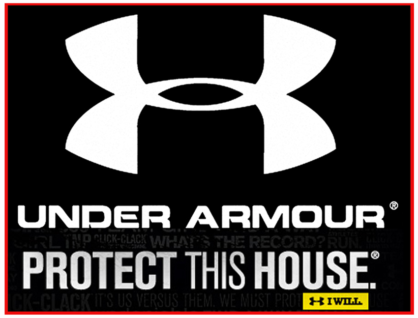 Under armour protect store this house logo