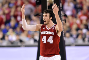 Frank Kaminsky has signed with BDA Sports' Kevin Bradbury (Credit: Bob Donnan-USA TODAY Sports)