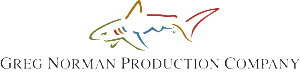 Greg Norman Production Company Logo Via www.shark.com 