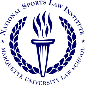 Logo Via https://law.marquette.edu/national-sports-law-institute/sports-law-research-website