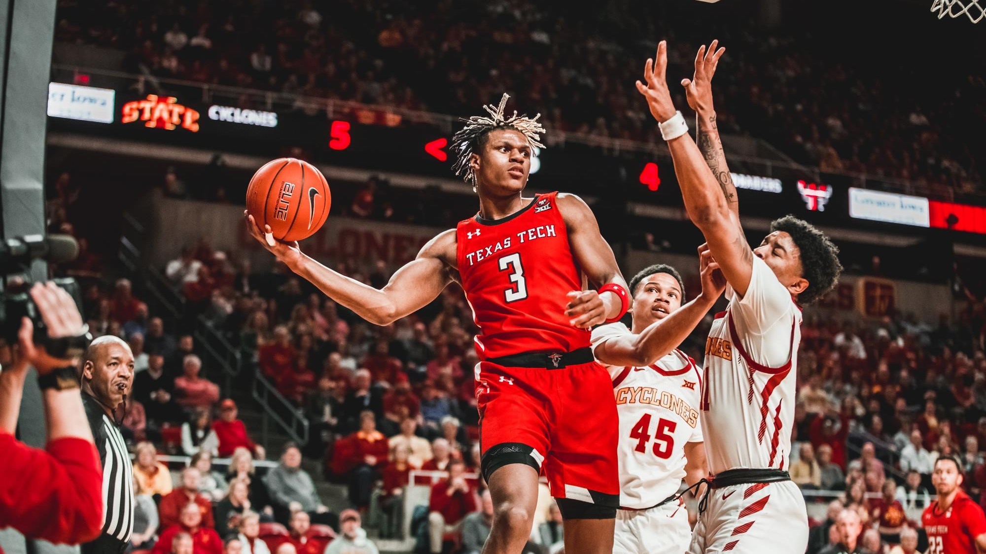 Texas tech basketball sales lineup