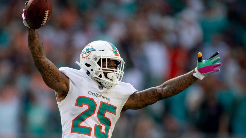 Miami Dolphins All=Pro cornerback Xavien Howard is impressed by